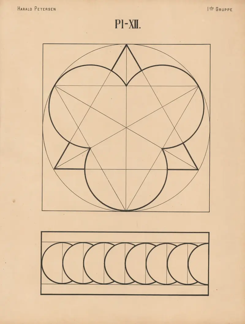 Elementary Freehand Drawing vol.1 Pl.12 av Harald Frithjof Petersen