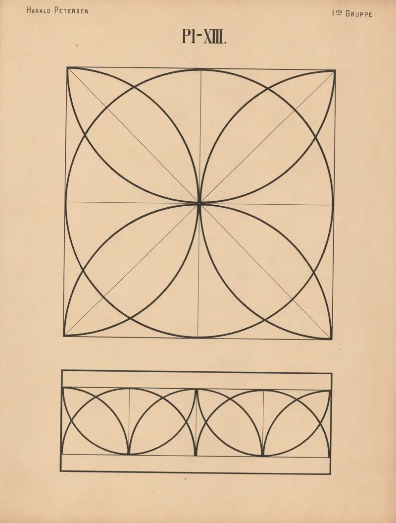 Elementary Freehand Drawing vol.1 Pl.13 av Harald Frithjof Petersen