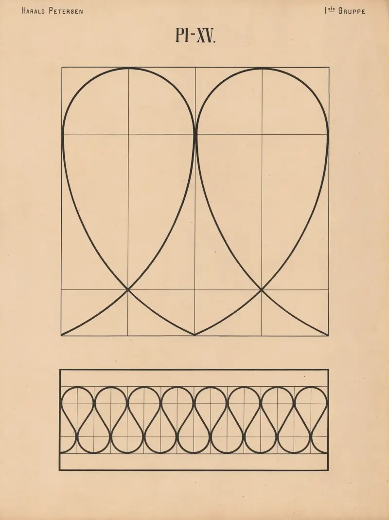 Elementary Freehand Drawing vol.1 Pl.15 av Harald Frithjof Petersen