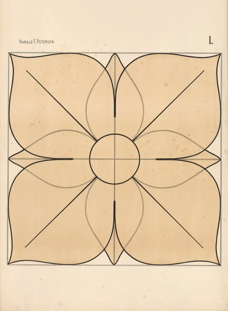 Elementary Freehand Drawing vol.2 Pl.01 av Harald Frithjof Petersen