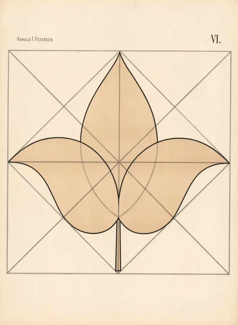 Elementary Freehand Drawing vol.2 Pl.06 av Harald Frithjof Petersen