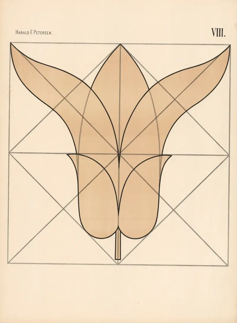 Elementary Freehand Drawing vol.2 Pl.08 av Harald Frithjof Petersen