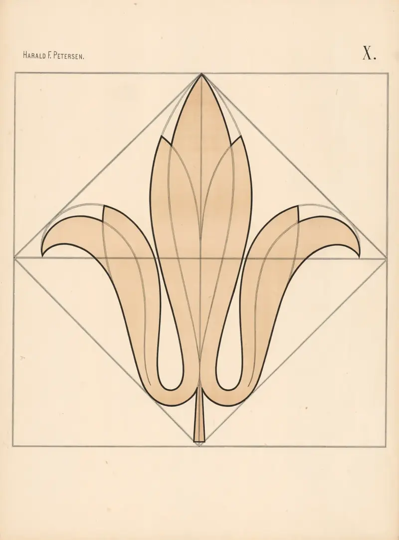 Elementary Freehand Drawing vol.2 Pl.10 av Harald Frithjof Petersen