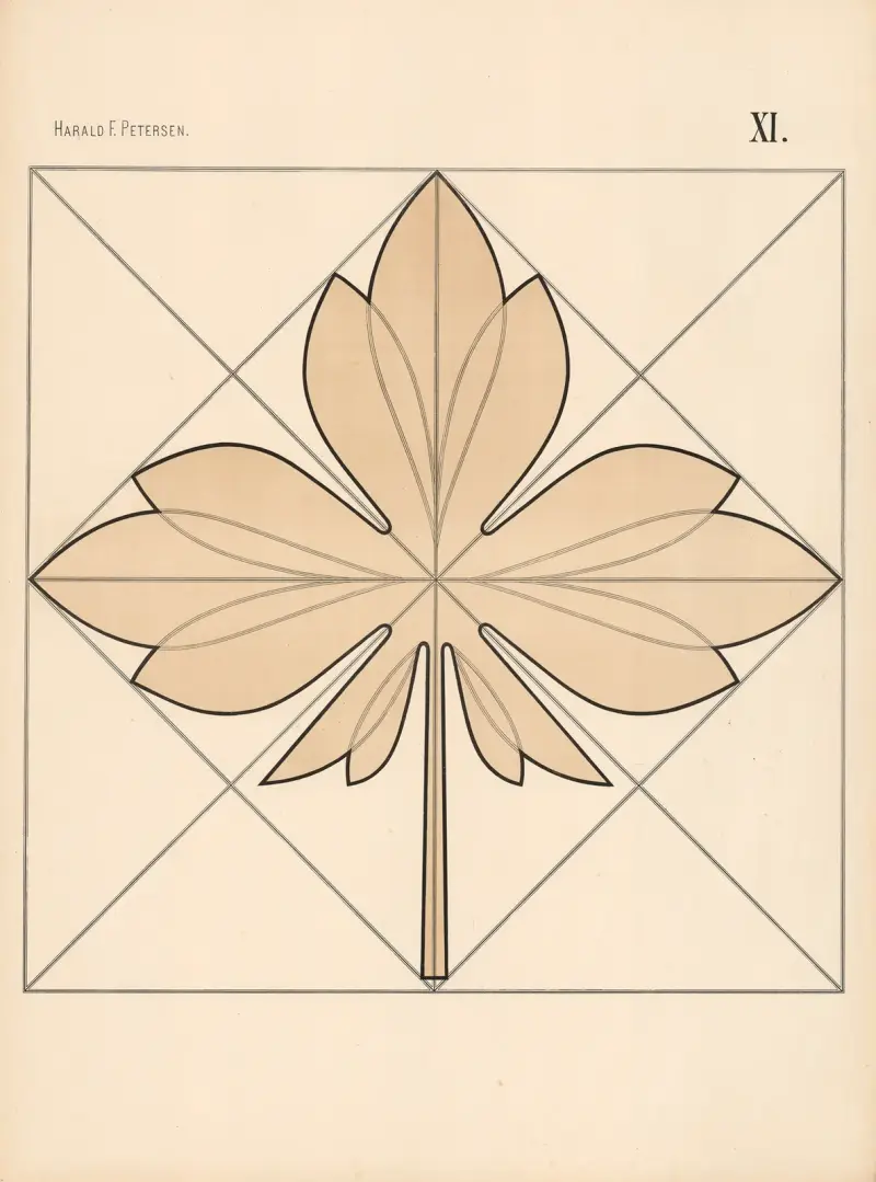 Elementary Freehand Drawing vol.2 Pl.11 av Harald Frithjof Petersen