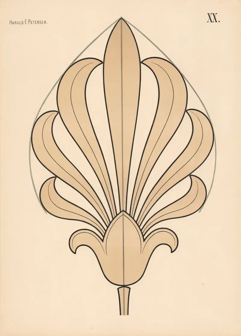 Elementary Freehand Drawing vol.2 Pl.20 av Harald Frithjof Petersen