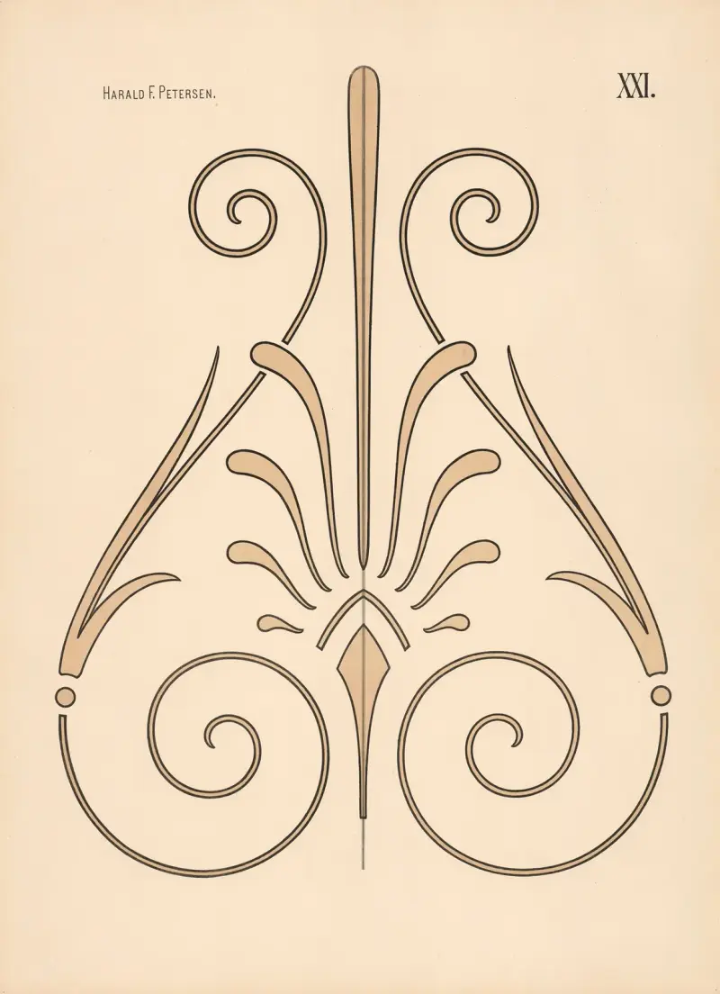 Elementary Freehand Drawing vol.2 Pl.21 av Harald Frithjof Petersen