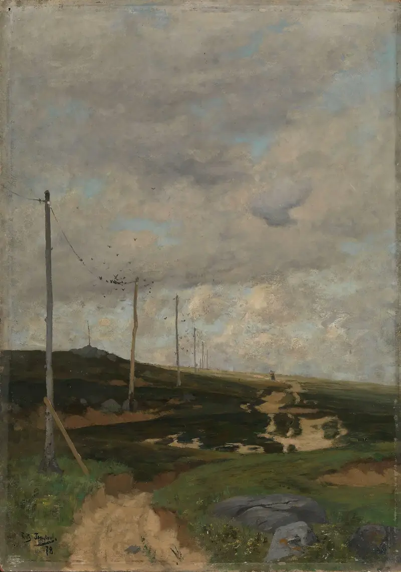 View from Jæren av Frits Thaulow