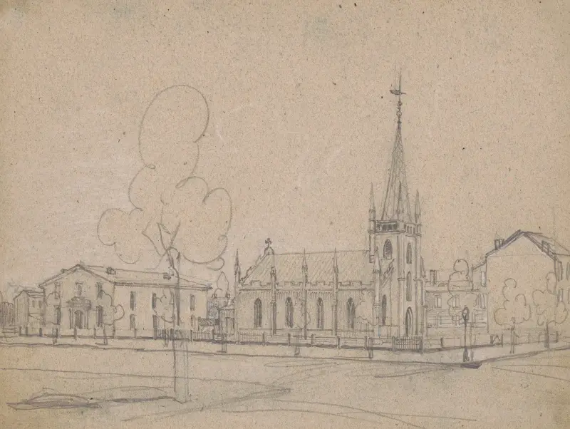 Church of the Redeemer, B’way and Royden St. Camden av James Fuller Queen