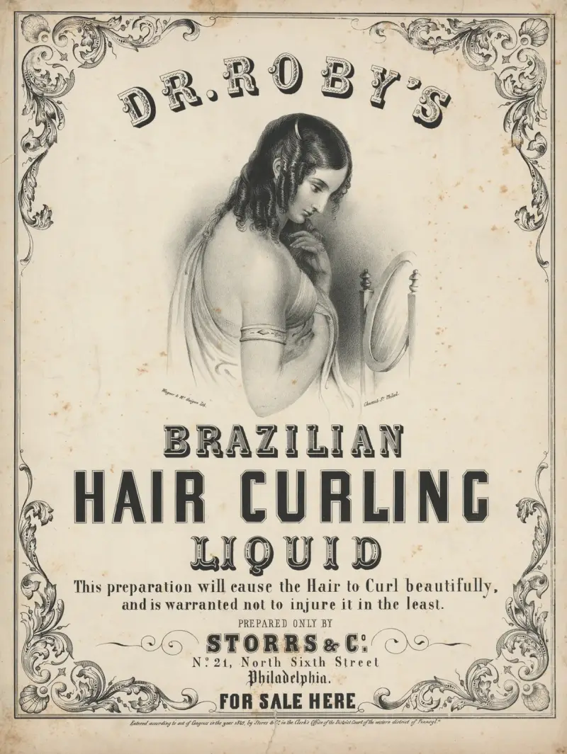 Dr. Roby’s Brazilian hair curling liquid av James Fuller Queen