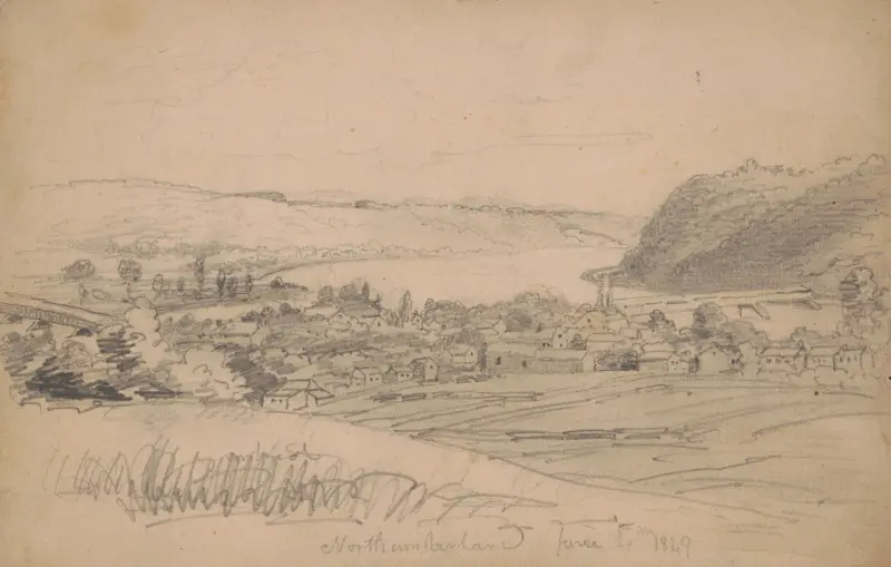 Northumberland June 4, 1849 av James Fuller Queen