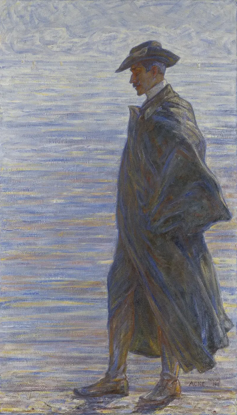 Skalden. Verner von Heidenstam, författare av J.A.G. Acke