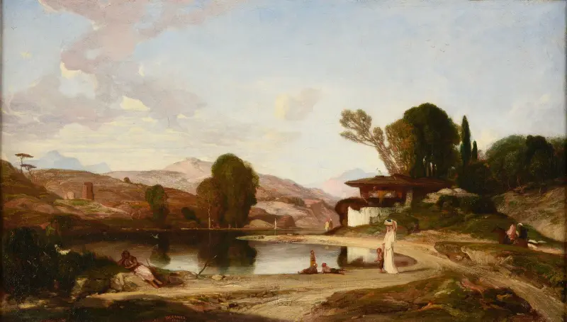 Wspomnienie z Turcji Azjatyckiej (Okolice Smyrny), Alexandre-Gabriel Decamps