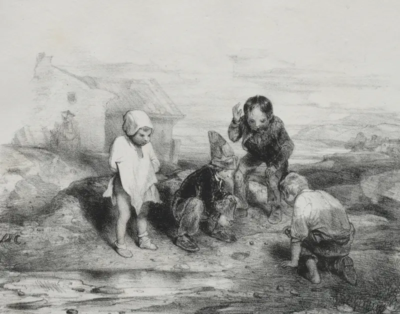 Decydujący rzut, Alexandre-Gabriel Decamps