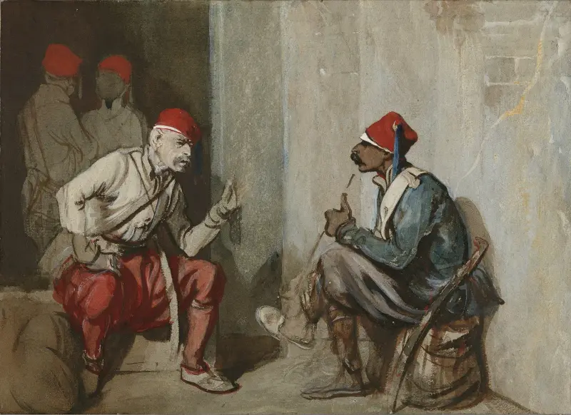 Turecké stráže, Alexandre-Gabriel Decamps