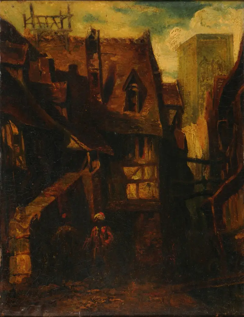 Pohled na Východ, Alexandre-Gabriel Decamps