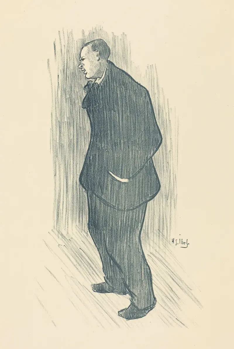Actor av Henri-Gabriel Ibels