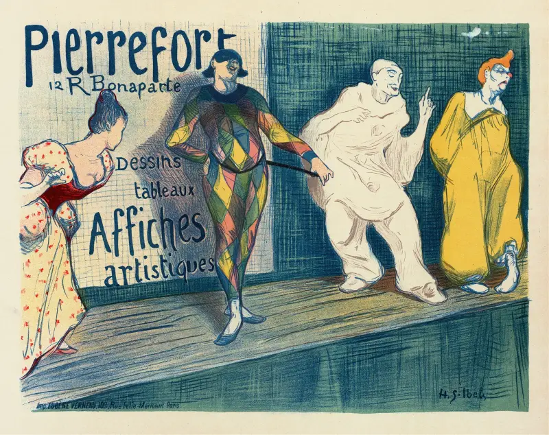 Affiches Artistiques Pierrefort av Henri-Gabriel Ibels
