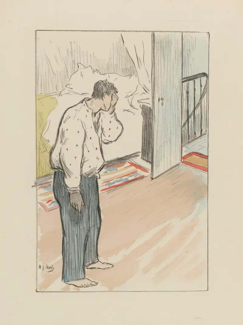 Amoureux!, 1893 von Henri-Gabriel Ibels