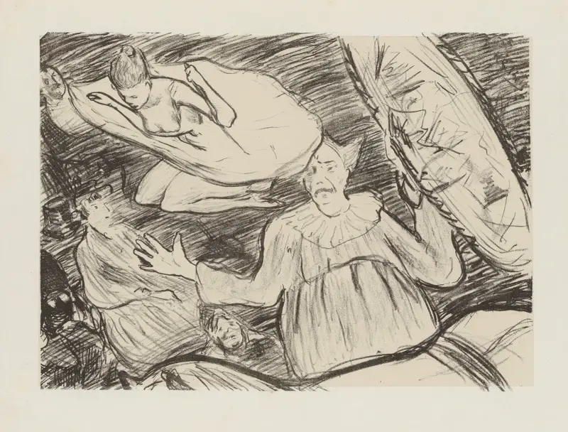 V cirkuse, 1895, Henri-Gabriel Ibels