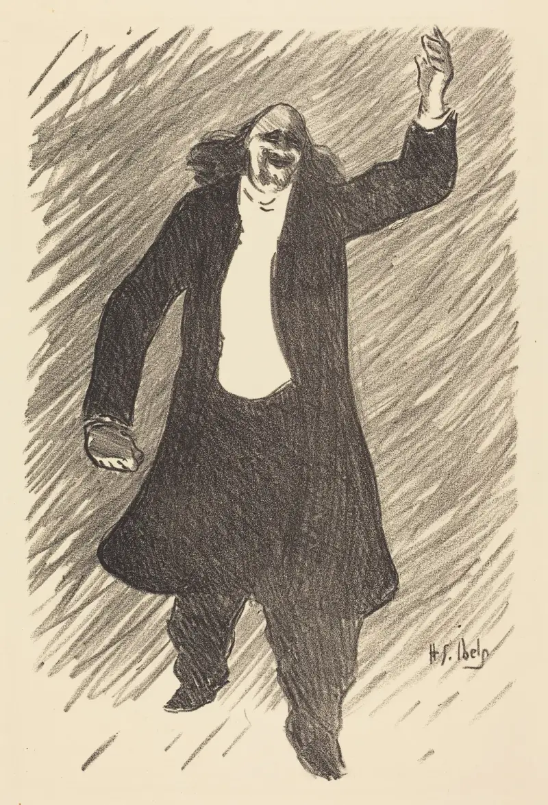 Bruant av Henri-Gabriel Ibels