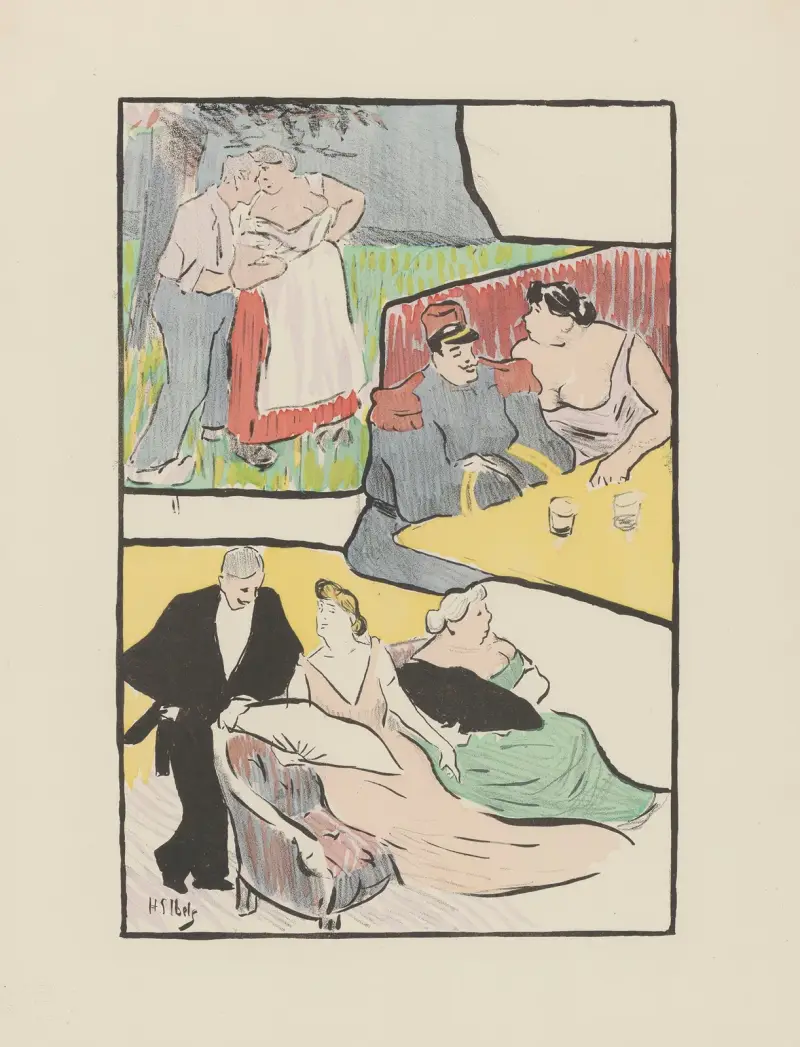 Comment on s’aime… av Henri-Gabriel Ibels