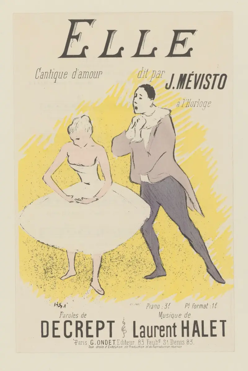 Elle – Cantique d’amour av Henri-Gabriel Ibels