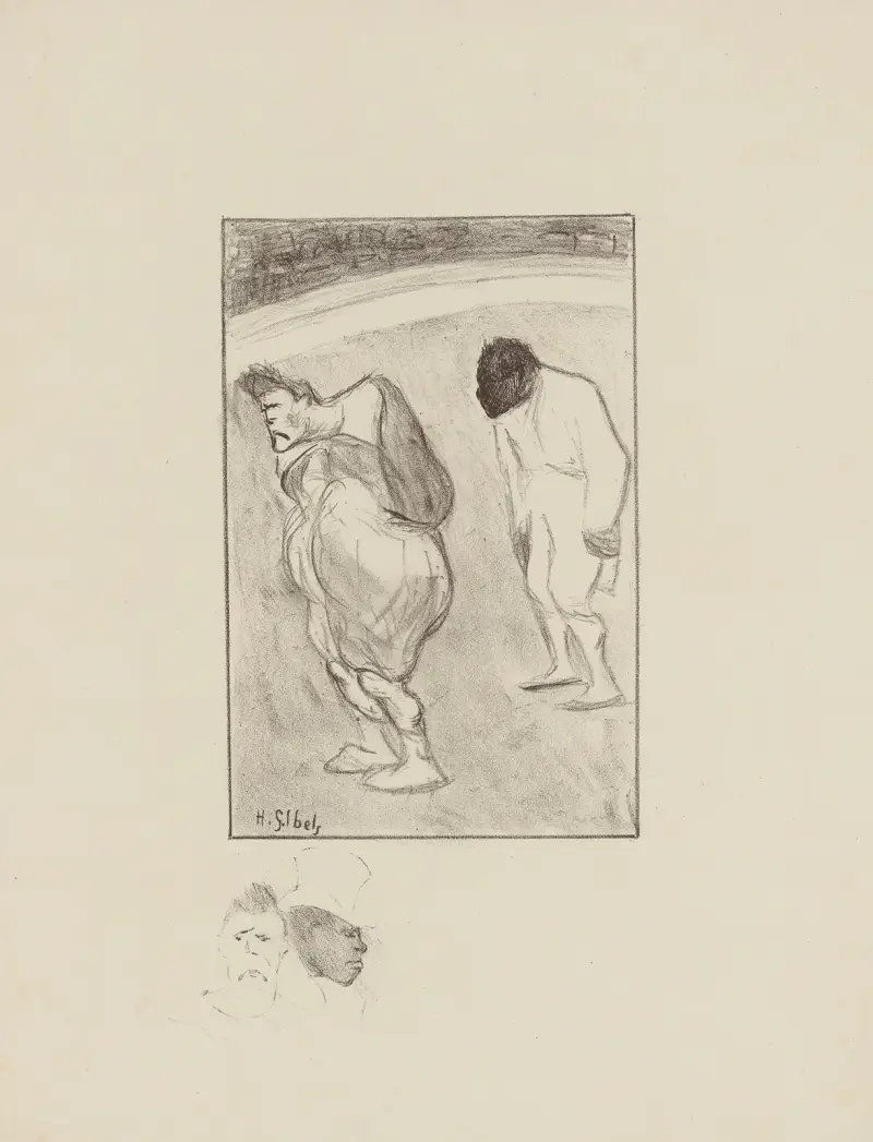 Footit et Chocolat av Henri-Gabriel Ibels