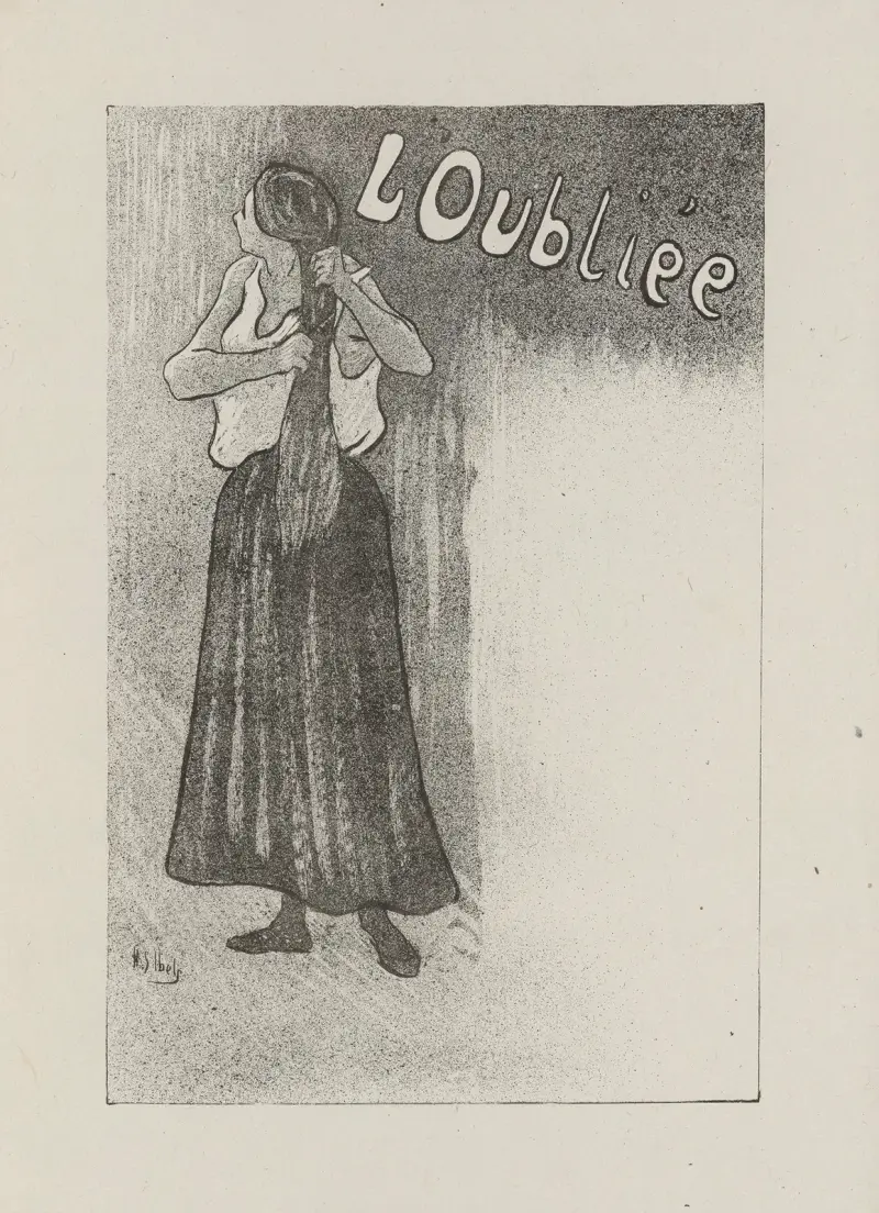 L’ Oubliée av Henri-Gabriel Ibels