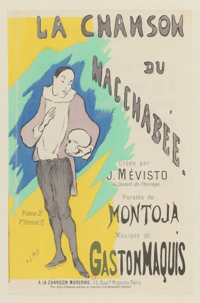 La Chanson – du – Macchabée – Créée par – J. Mévisto av Henri-Gabriel Ibels