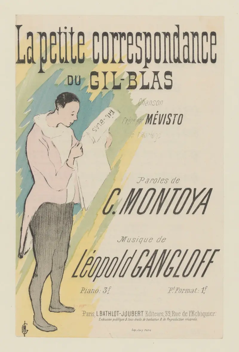 La petite correspondance – du Gil-Blas av Henri-Gabriel Ibels