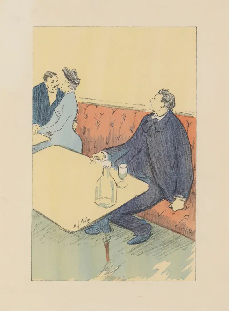 L’Amour est un rêve! av Henri-Gabriel Ibels