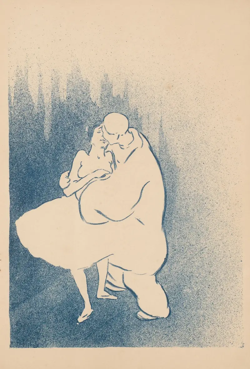 Kärleken roar sig Pl.5 av Henri-Gabriel Ibels