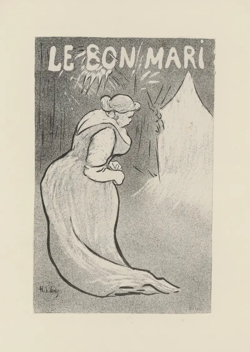 Le Bon mari av Henri-Gabriel Ibels