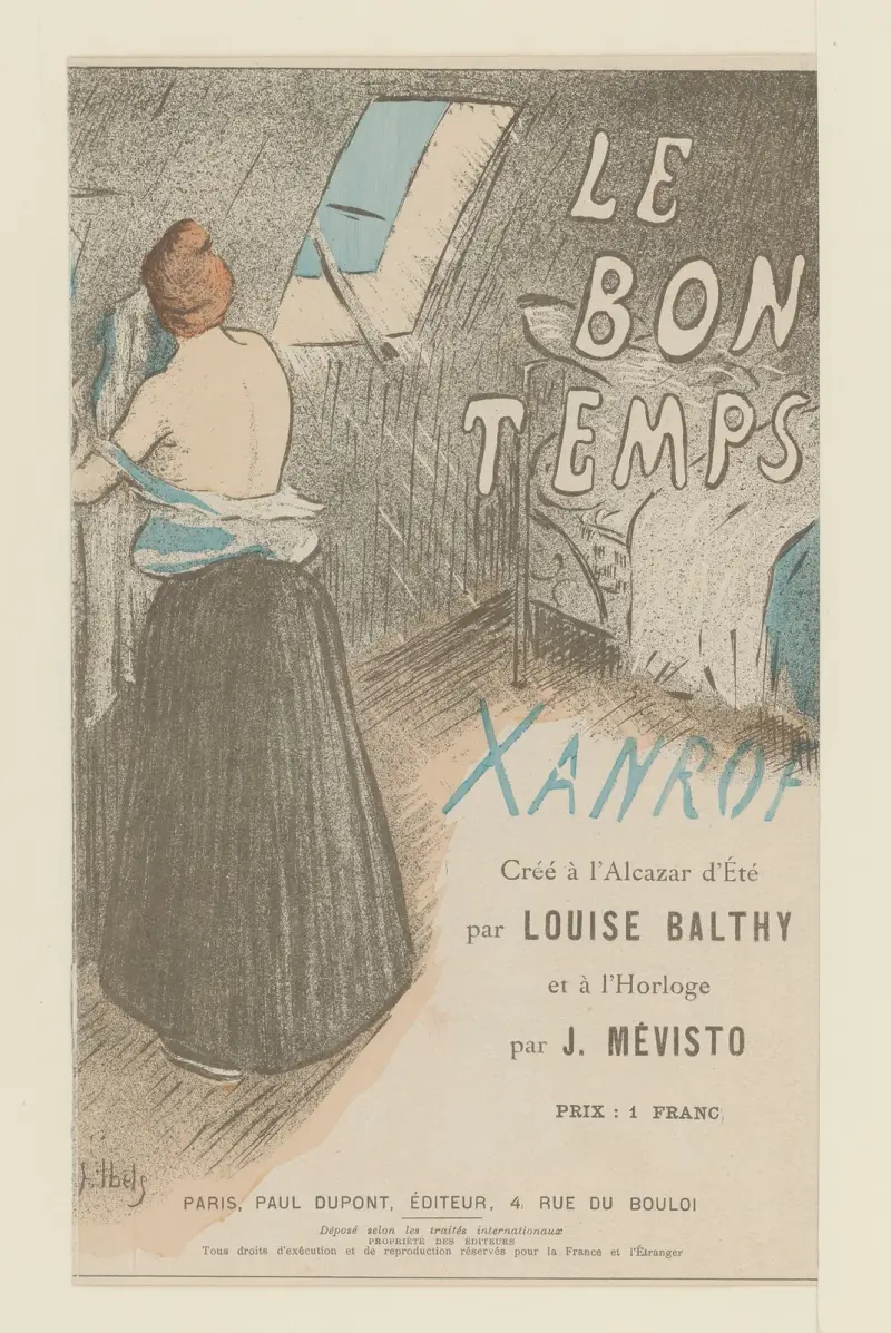 Le – bon – temps – Xanrof av Henri-Gabriel Ibels