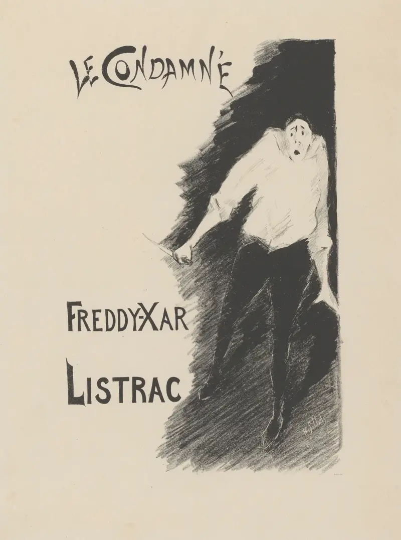 Le Condamné – Freddy-Xar – Listrac av Henri-Gabriel Ibels