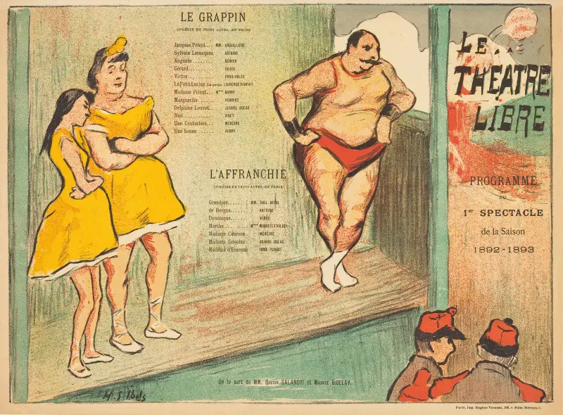 Le Grappin; L’Affranchie von Henri-Gabriel Ibels