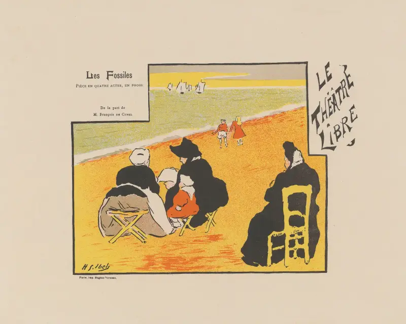 Théâtre Libre – Program – andra föreställningen – säsongen 1892–1893 av Henri-Gabriel Ibels