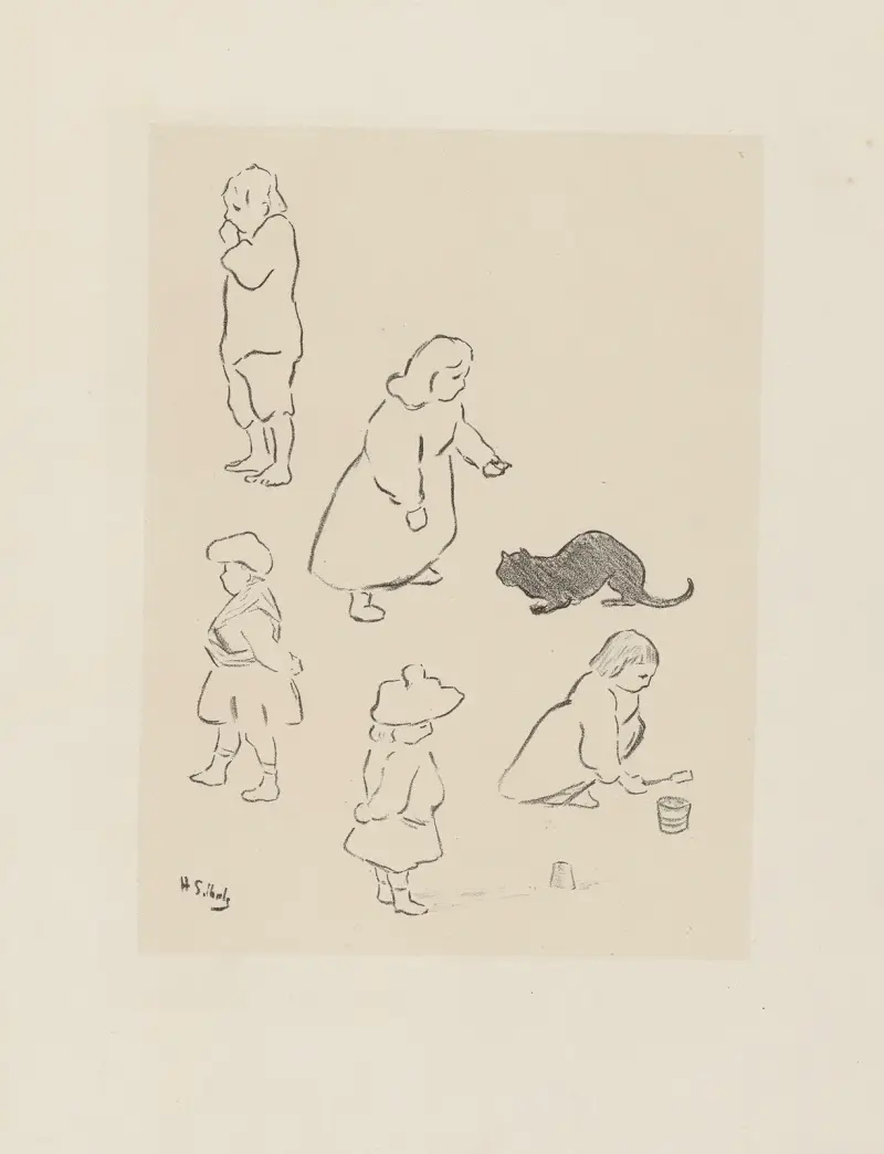 Les Bibis av Henri-Gabriel Ibels