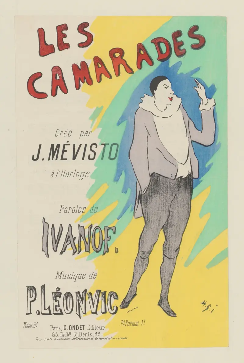 Les Camarades av Henri-Gabriel Ibels