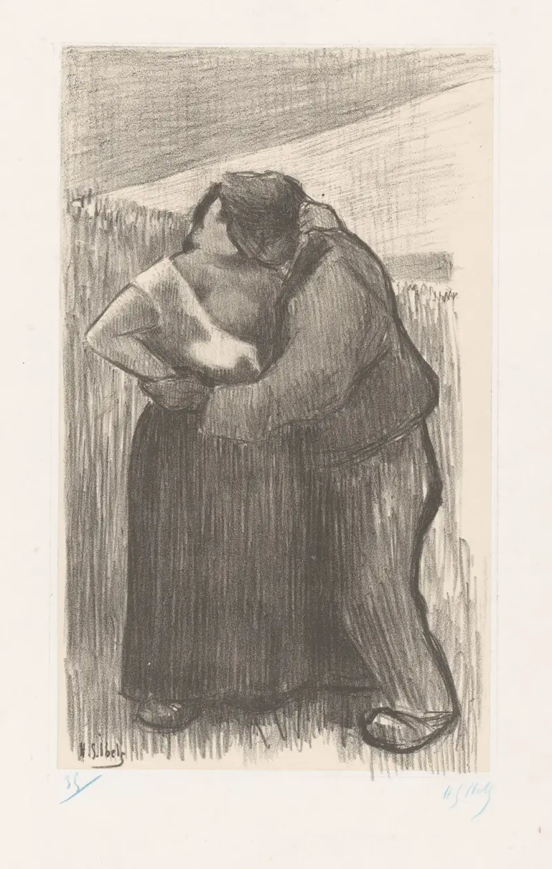 Les Culs-Terreux av Henri-Gabriel Ibels