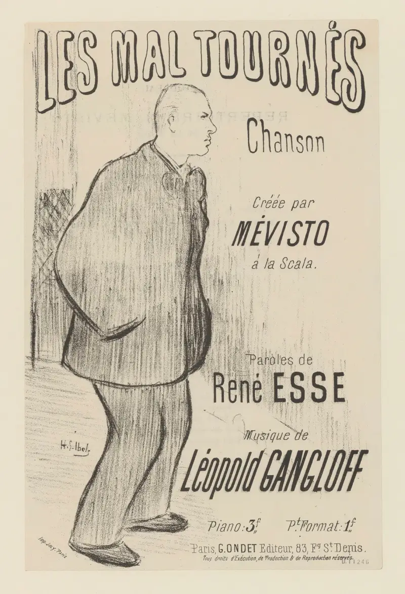 Les mal tournés – Chanson av Henri-Gabriel Ibels