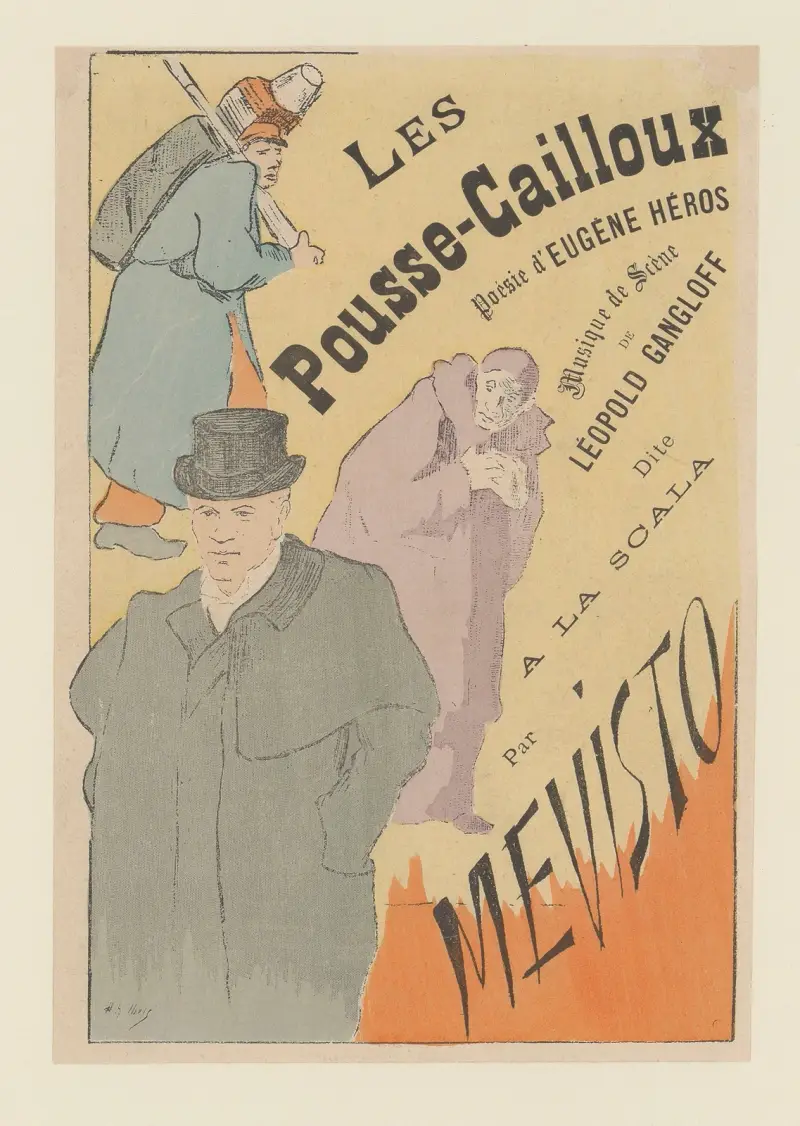 Les Pousse-Cailloux av Henri-Gabriel Ibels