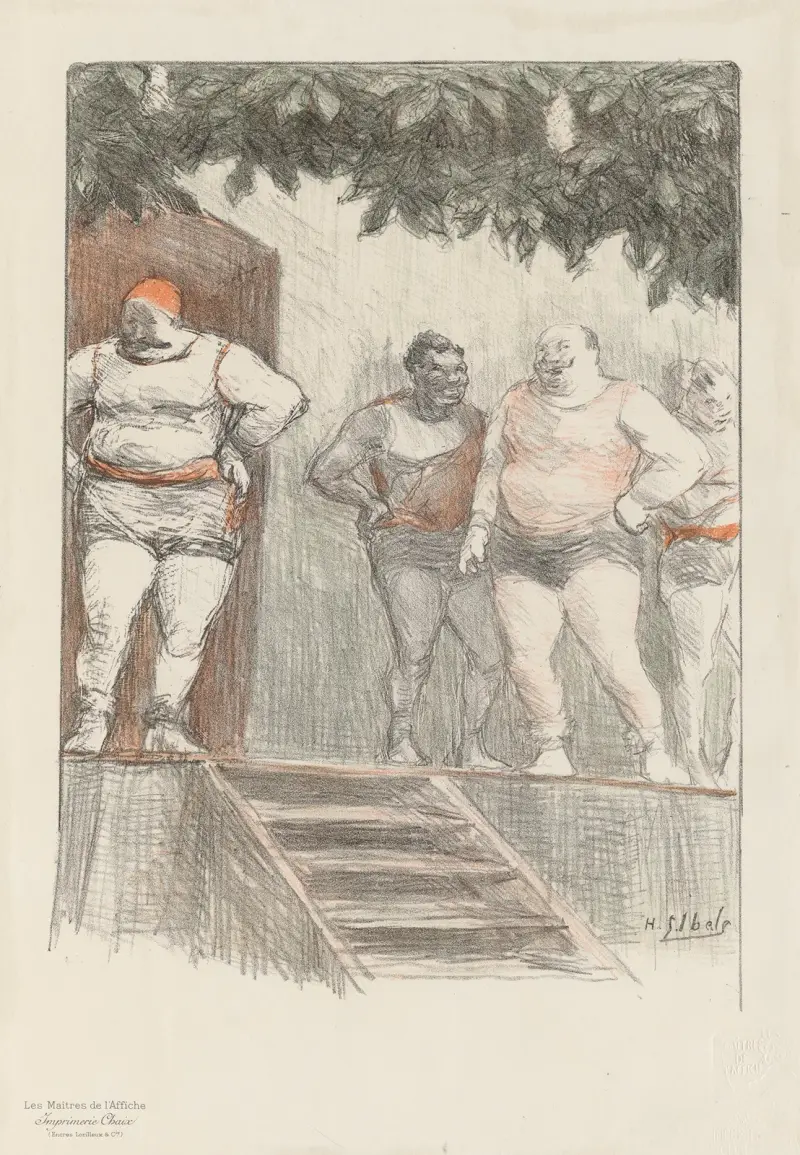 Marknadsbrottare av Henri-Gabriel Ibels