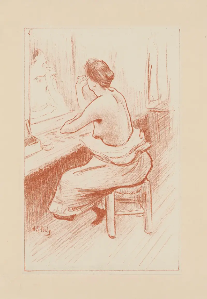 Mensonges av Henri-Gabriel Ibels