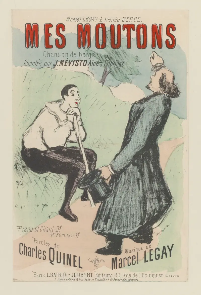 Mes Moutons av Henri-Gabriel Ibels