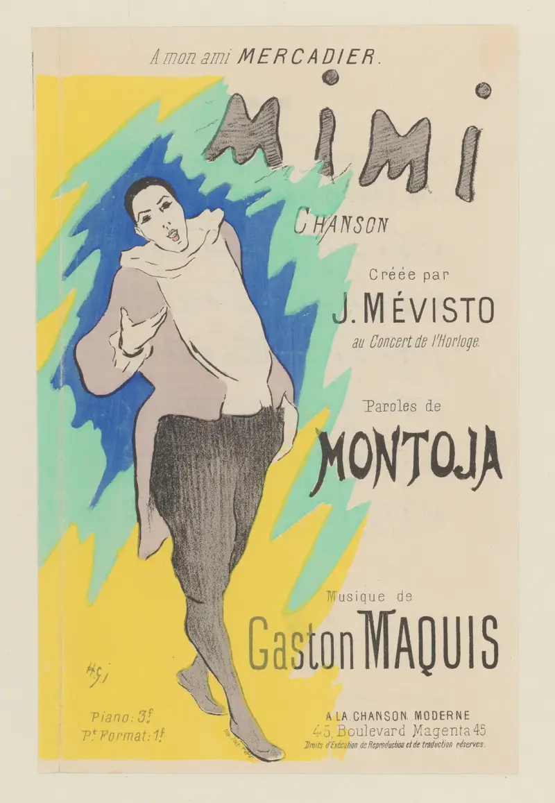 Mimi av Henri-Gabriel Ibels