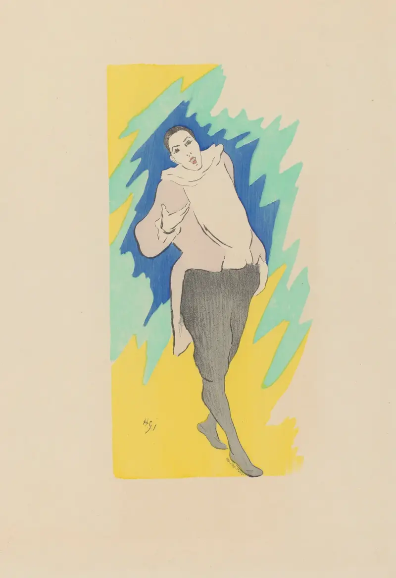 Mimi av Henri-Gabriel Ibels