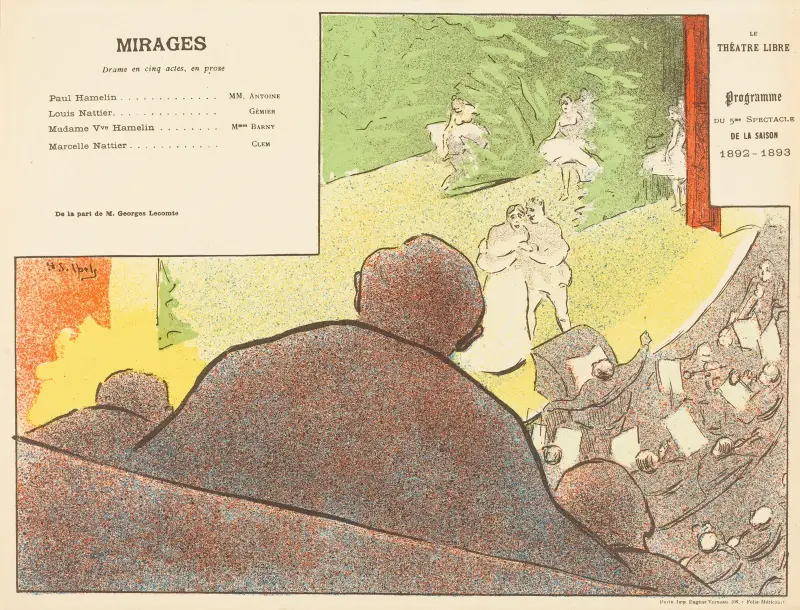 Mirages av Henri-Gabriel Ibels