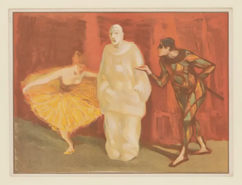 Pantomime av Henri-Gabriel Ibels
