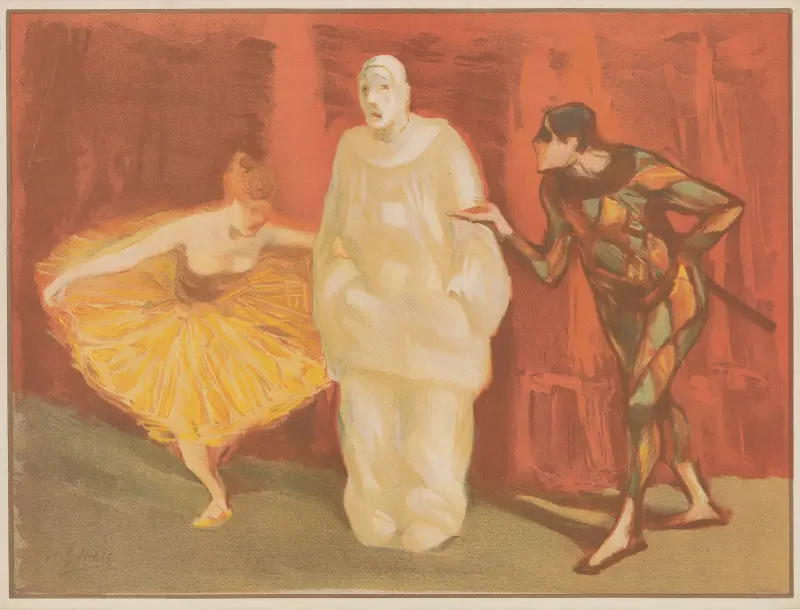 Pantomima, Henri-Gabriel Ibels